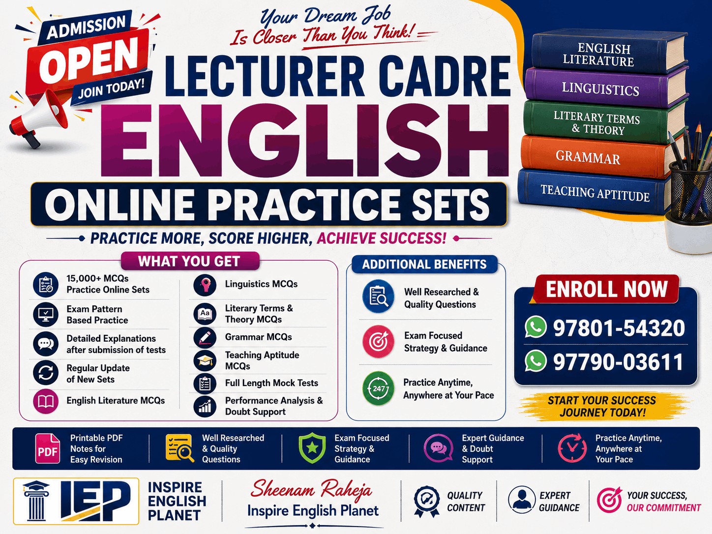 LECTURER CADRE ONLINE PRACTICE SETS -14 JULY 2026