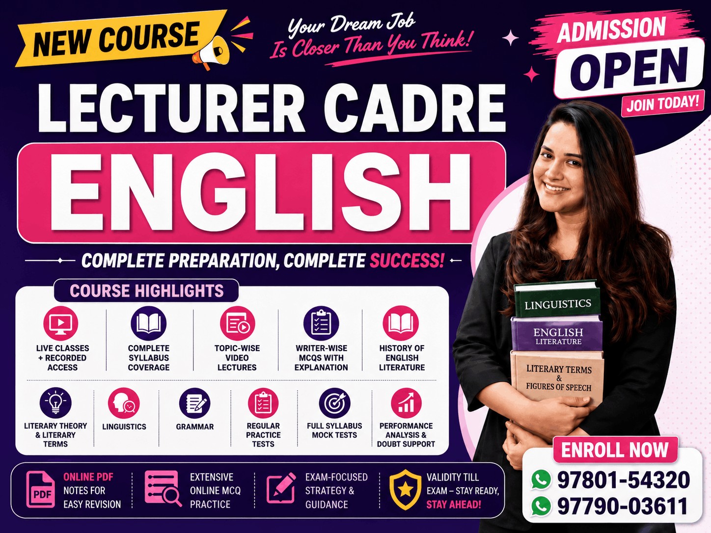 PUNJAB LECTURER CADRE ENGLISH 2026 + PARCTICE SETS 0.5