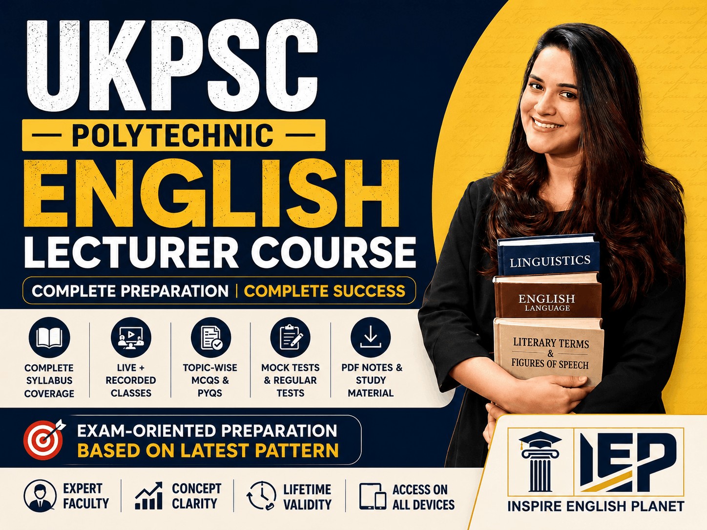 UTTRAKHAND POLYTECHNIC LECTURER ENGLISH