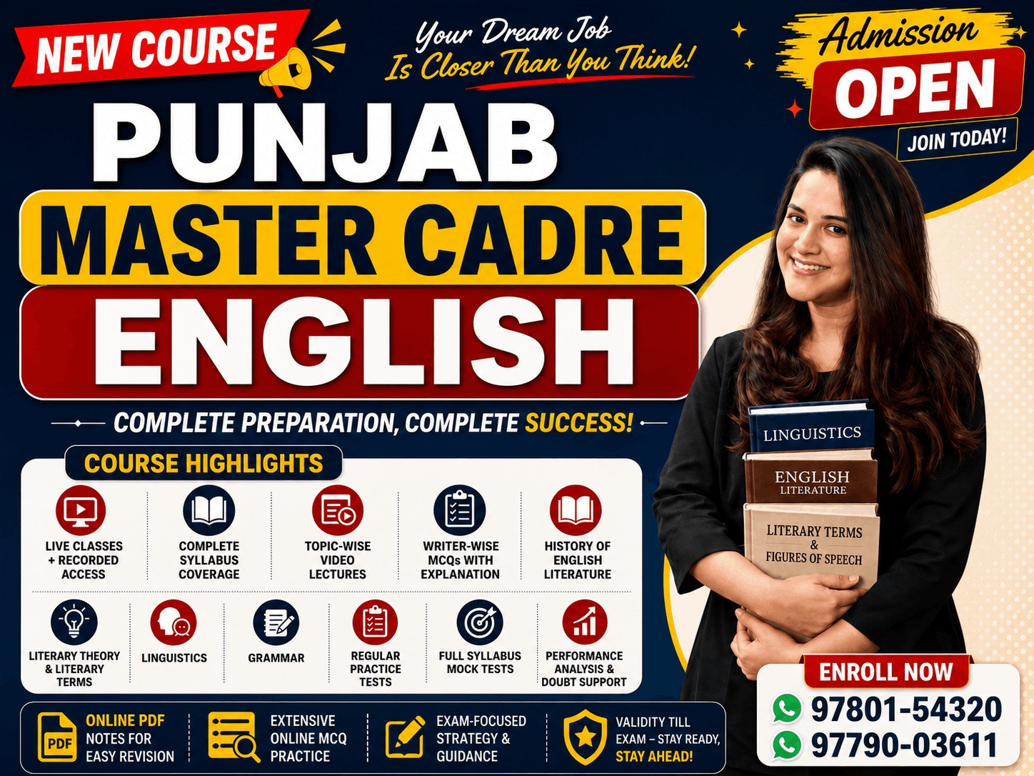 PUNJAB MASTER CADRE ENGLISH 2026 + PARCTICE SETS 0.4